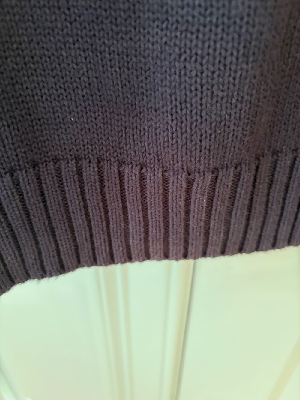 Lands' End Men's Navy Crewneck Sweater, J Crew Orange and Gold - Large - Picture 7 of 16